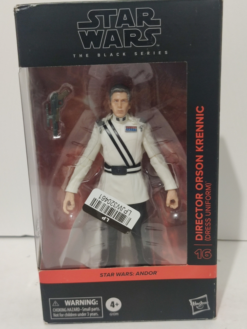 Star Wars Director Orson Krennic Boxed Figure - Black & White with Red Accent